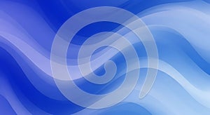 Abstract Blue Wave Background