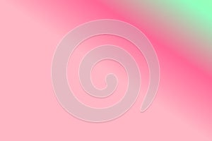 Pink and Mint Gradient Background