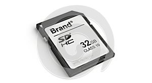 Digital memory sdhc card 32gb data storage electronic device