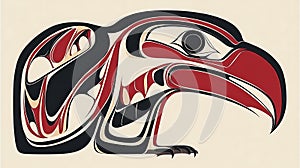 Native American Eagle Art Northwest Coast Style