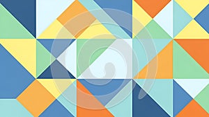 Geometric Triangle Pattern Background