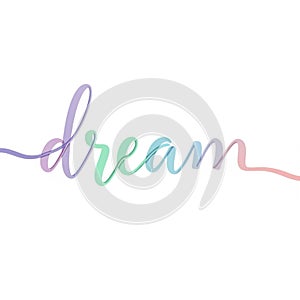 The image features the word 