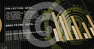 Image of financial data processing over grid