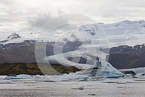 Image of fjallsarlon lake,iceland