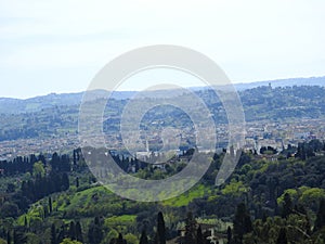 Views of Florence from Fiesole photo