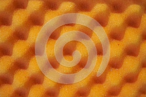 The image of the foam base of the mattress