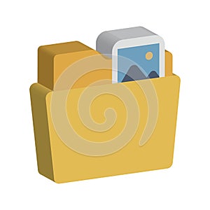 Image folder Color Vector Icon which can easily modify or edit