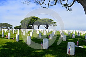 Fort Rosecrans Veterans Cemetery in San Diego