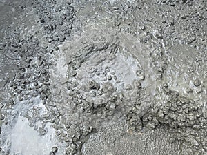 Image of fresh cocrete by mixing cement,sand,coarse aggregate and water