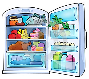 Image with fridge theme 1