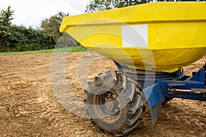 Image of front dumper truck in construction site.