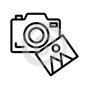 Image gallery Isolated Vector icon which can easily modify or edit