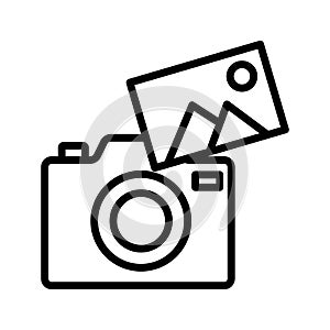 Image gallery Isolated Vector icon which can easily modify or edit