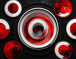 Central circle an small