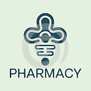 AI Generated Medical Supply Pharmacy Store Logo