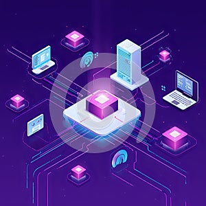 Quantum-resistant communication network: AI Generated