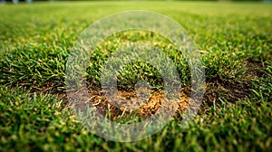 Chinch Larva Causing Lawn Grub Damage and Grass Destruction