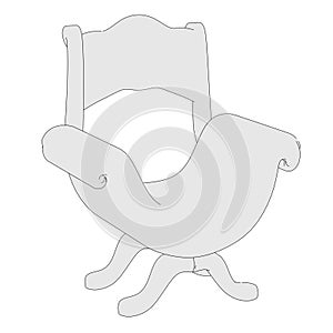 Image of gothic chair