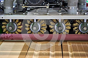 The image of the grinding woodworking machine