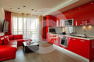 Opulent high-end architectural design of a luxury living room photo