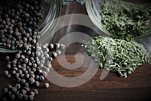 An image of herbs, kitchen, food