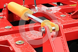 The image of the hydraulic cylinder