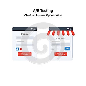 A B Testing of Checkout Process for E-commerce