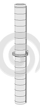 Image of inustrial chimney