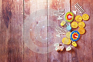 image of jewish holiday Hanukkah background