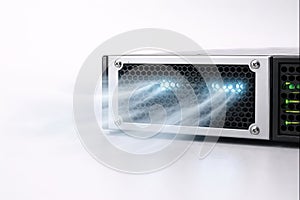 Server Cooling System Airflow Concept