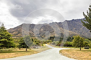 lake Wakatipu, New Zealand south island