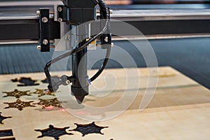 Image of laser cutting machine