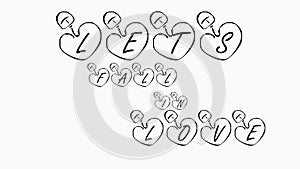 THIS IS THE IMAGE OF lets fall in love QUOTE