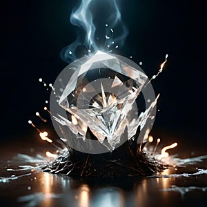 image of lights in a diamond 7