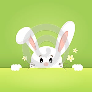 Image with lurking Easter bunny theme 1