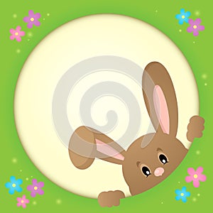 Image with lurking Easter bunny theme 3