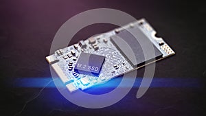 M.2 SSD memory storage