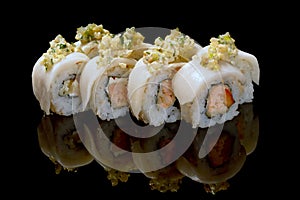 Image of maki sushi rolls photo