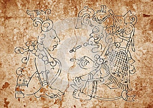 Image from the Mayan Dresden Codex