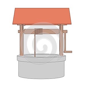 Image of medieval well
