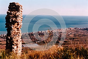 Image of the mediterranean coast photo