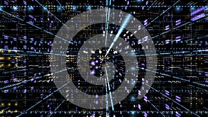 Image of Meta verse and network.