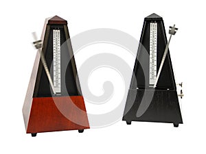 The image of metronomes