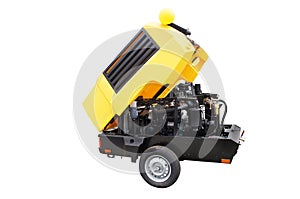 The image of a movable compressor photo