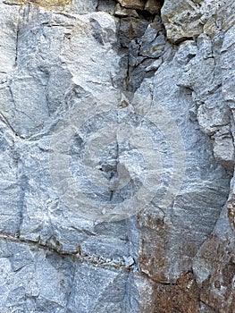 Image of natural stone quarry site.