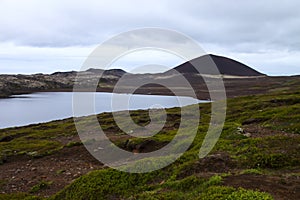 Image of nature and landscapes along the coast of iceland