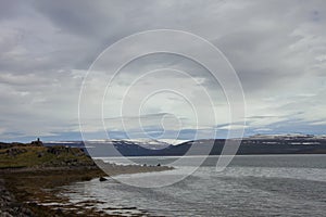 Image of nature and landscapes along the coast of iceland