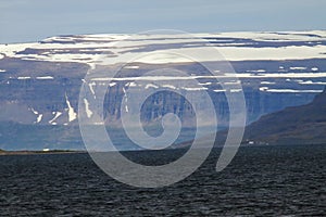 Image of nature and landscapes along the coast of iceland