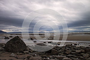 Image of nature and landscapes along the coast of iceland