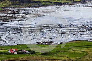 Image of nature and landscapes along the coast of iceland